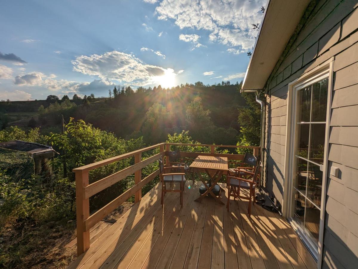 Ruhiges Ferienhaus Mit Sauna: Hellaberg III Langenbach  Exterior photo