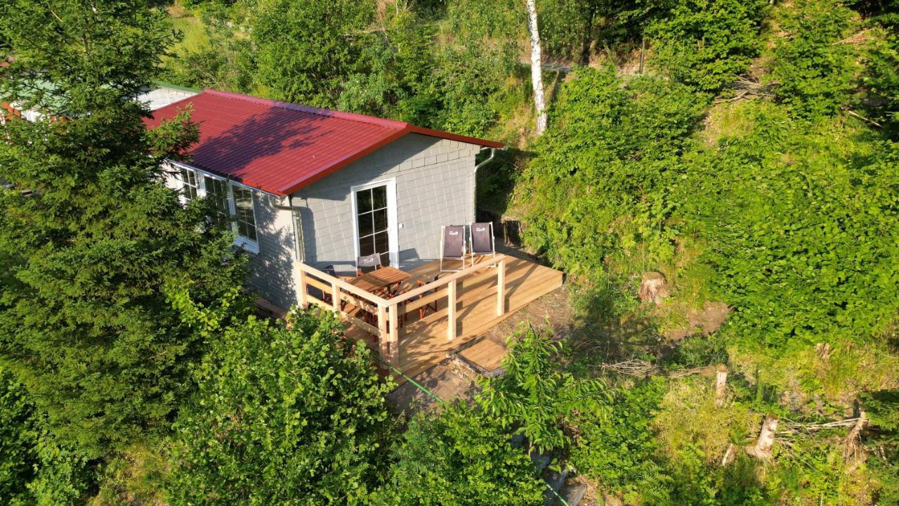 Ruhiges Ferienhaus Mit Sauna: Hellaberg III Langenbach  Exterior photo