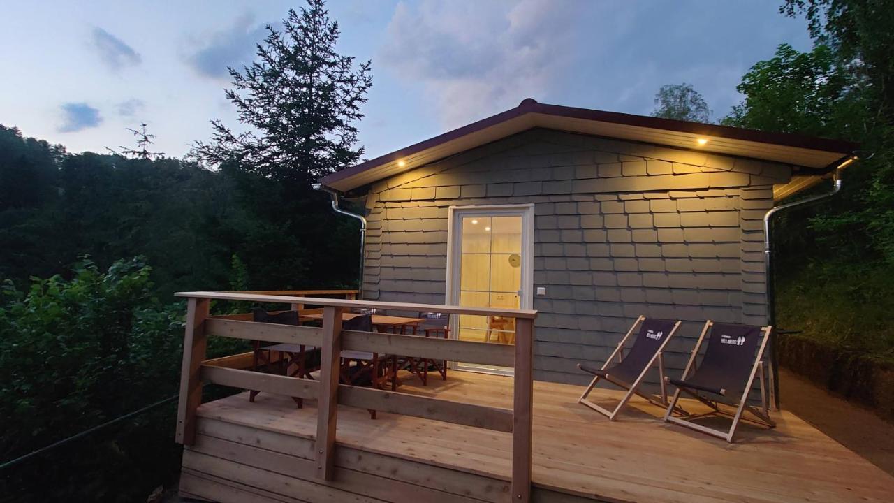 Ruhiges Ferienhaus Mit Sauna: Hellaberg III Langenbach  Exterior photo